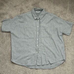 Madewell Chambray Short-Sleeve Shirt